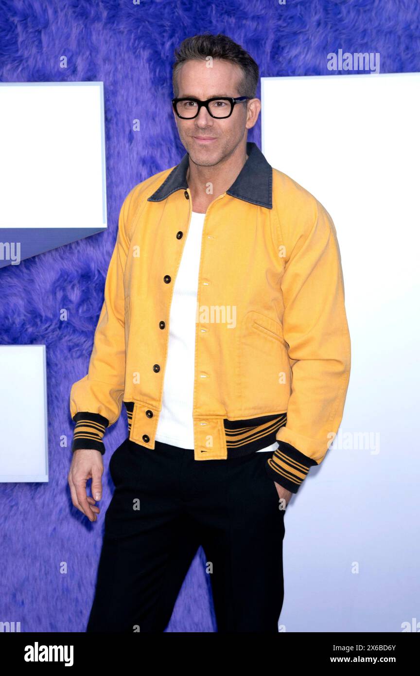 Ryan Reynolds bei der Premiere des Kinofilms 'IF: Imaginäre Freunde' im SVA Theater. New York, 13.05.2024 Foto Stock