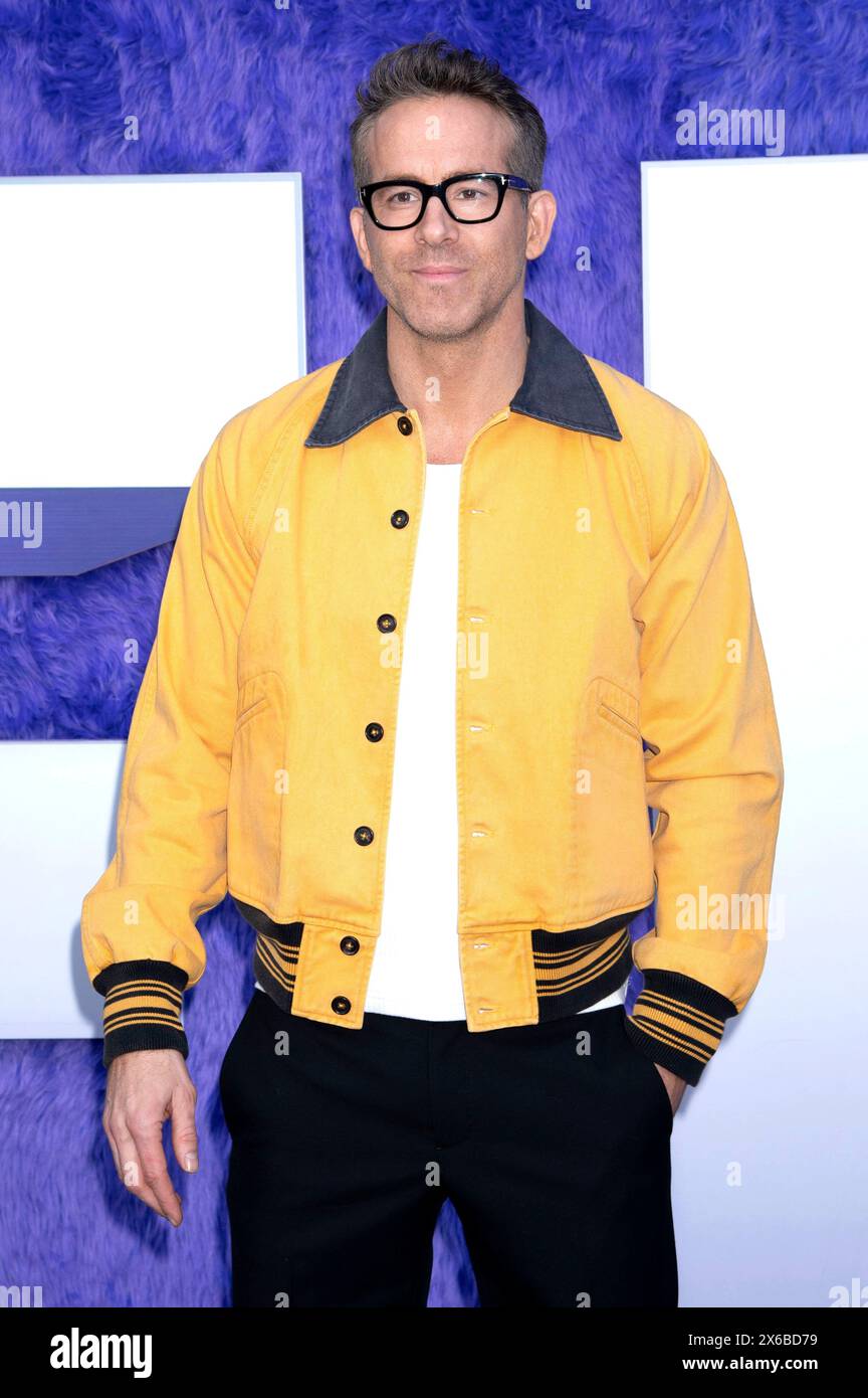 Ryan Reynolds bei der Premiere des Kinofilms 'IF: Imaginäre Freunde' im SVA Theater. New York, 13.05.2024 Foto Stock