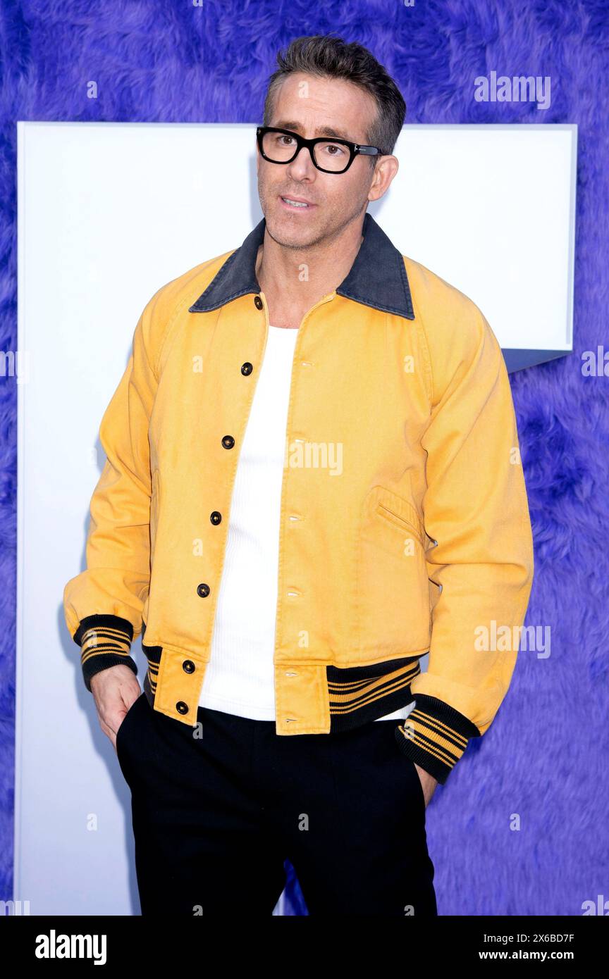 Ryan Reynolds bei der Premiere des Kinofilms 'IF: Imaginäre Freunde' im SVA Theater. New York, 13.05.2024 Foto Stock