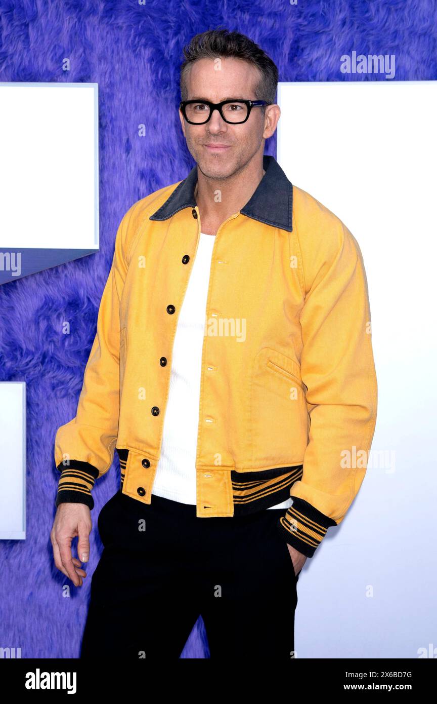 Ryan Reynolds bei der Premiere des Kinofilms 'IF: Imaginäre Freunde' im SVA Theater. New York, 13.05.2024 Foto Stock