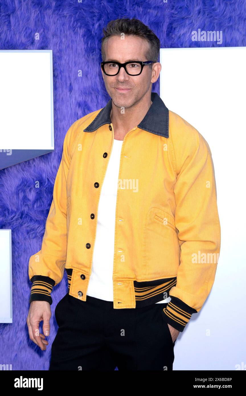 Ryan Reynolds bei der Premiere des Kinofilms 'IF: Imaginäre Freunde' im SVA Theater. New York, 13.05.2024 Foto Stock