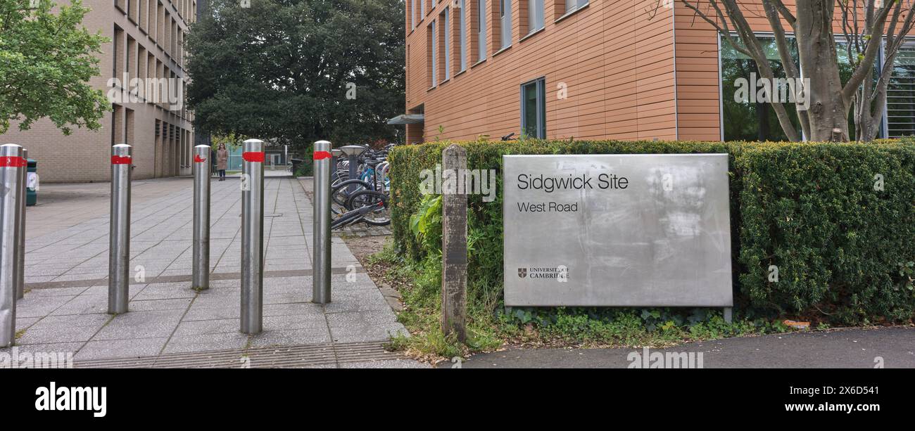 Università di Cambridge, Sidgwick Site, Inghilterra. Foto Stock