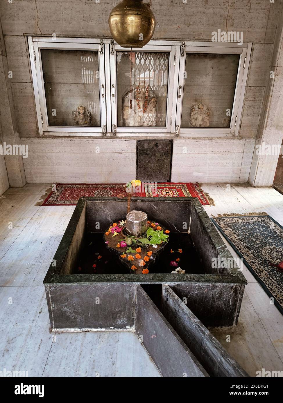 Il Signore Shiva (Mahakal). Foto Stock