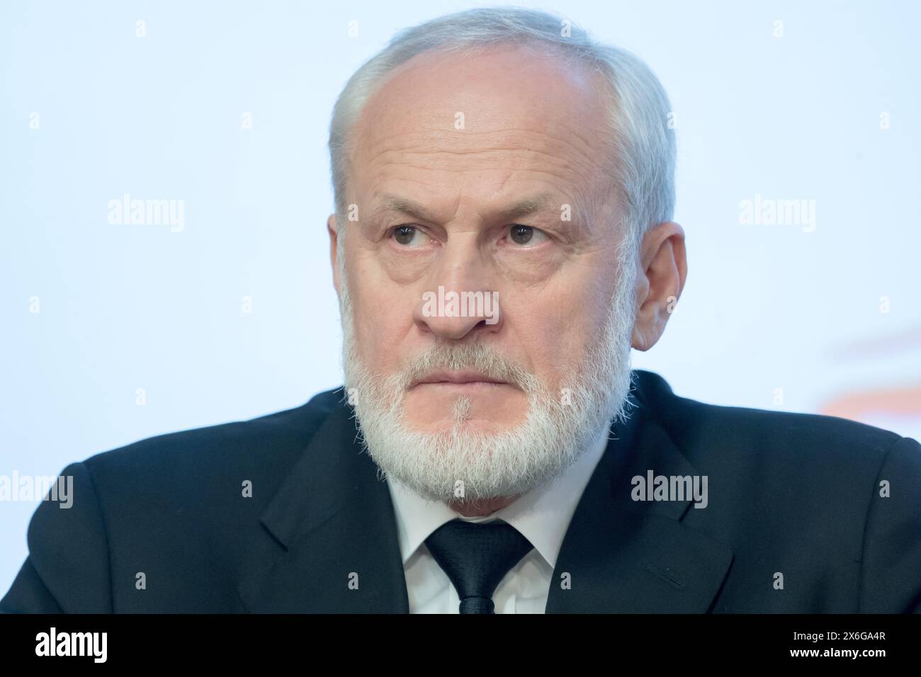 Akhmed Zakayev, governo in esilio del primo ministro della Repubblica cecena di Ichkeria, a Danzica, Polonia © Wojciech Strozyk / Alamy Stock Photo Foto Stock