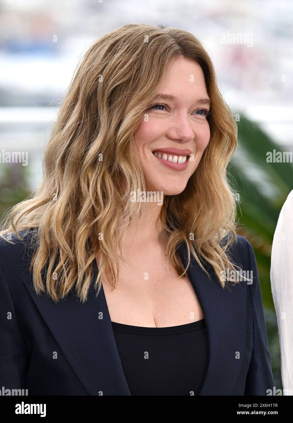 Cannes, Francia. 15 maggio 2024. Lea Seydoux presente al secondo atto, al Palais de Festival, parte della 77a edizione del Festival di Cannes. Crediti: Doug Peters/EMPICS/Alamy Live News Foto Stock