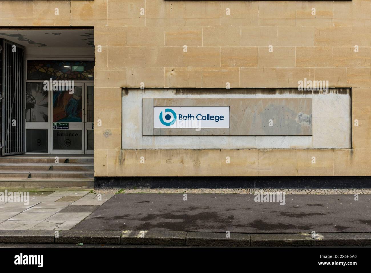 Bath College of further Education, Bath, Somerset, Regno Unito Foto Stock