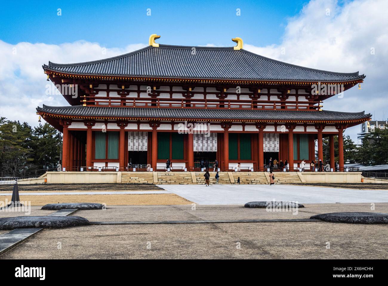 Tempio di Kofukuji, Nara, Giappone Foto Stock