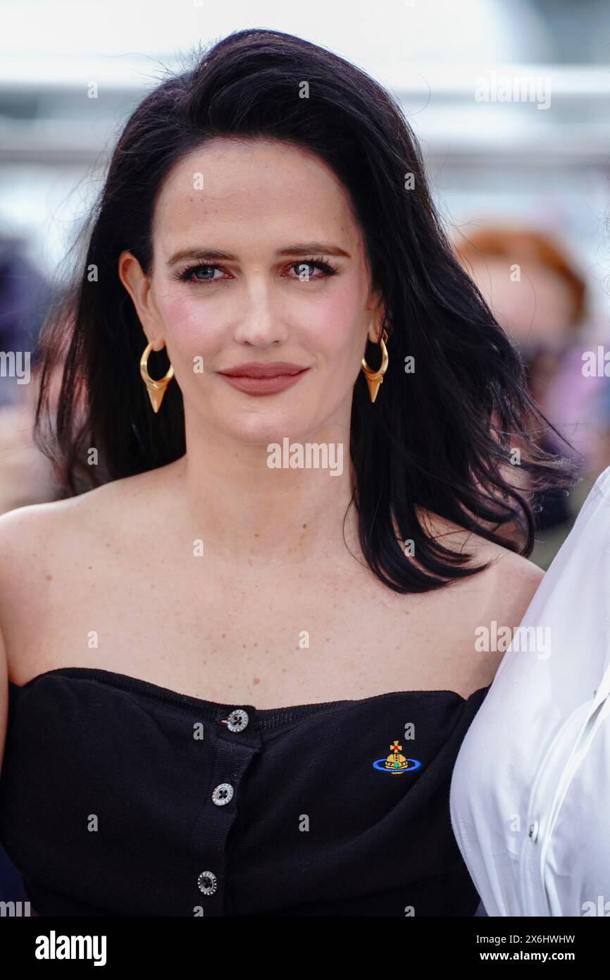 Cannes, Francia. 14 maggio 2024. CANNES - 14 MAGGIO: Eva Green durante il 77° Festival di Cannes il 14 maggio 2024 al Palais des Festivals di Cannes, Francia Foto Stock