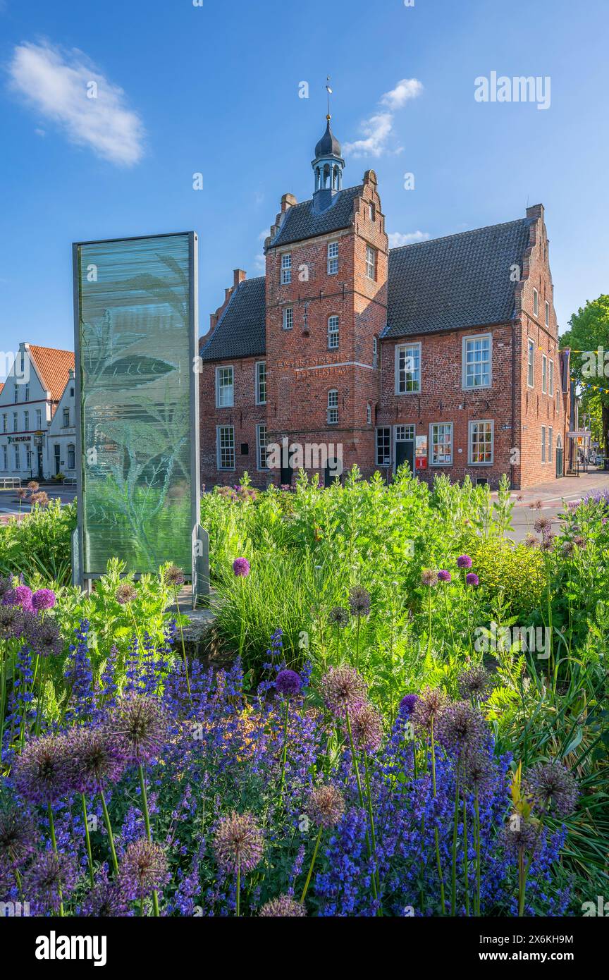 Museo del tè della Frisia orientale a Norden, Frisia orientale, bassa Sassonia, Germania Foto Stock