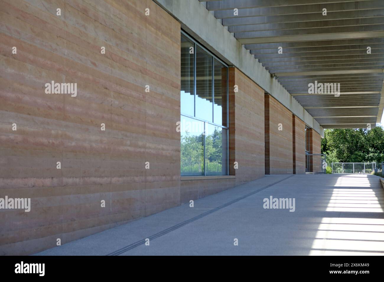 Il Museo Narbo via racconta la storia romana della regione di Narbona ed è stato inaugurato nel 2021 a Narbona, Occitanie, Francia Foto Stock