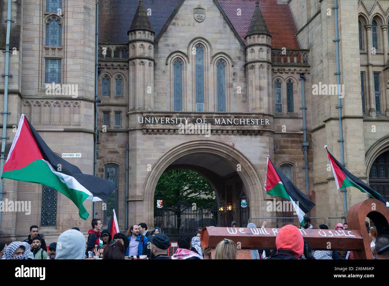 Freedom for Palestine March, Manchester, 15-05-24 Foto Stock