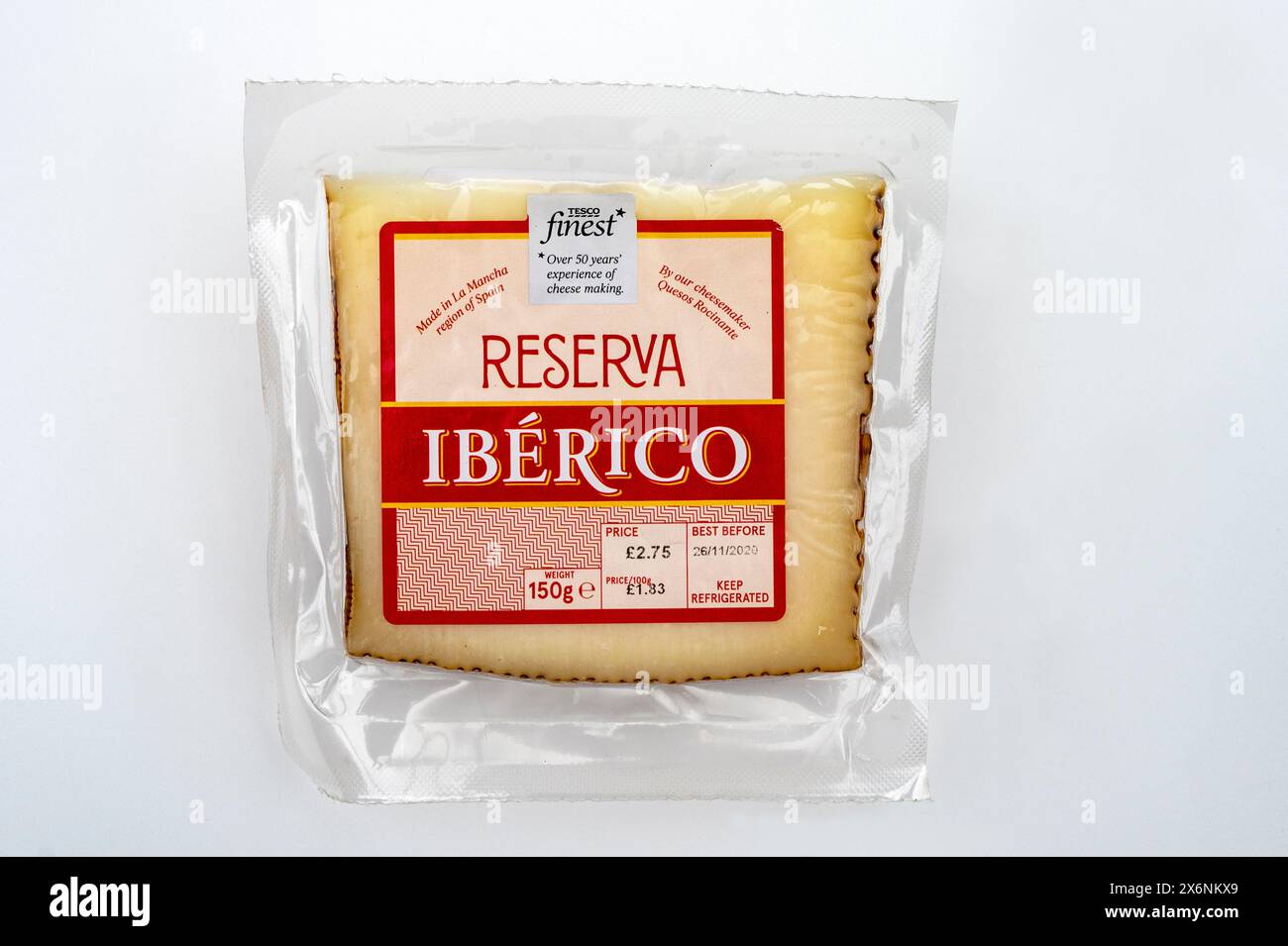 Il miglior formaggio Tesco Reserva Ibérico Foto Stock