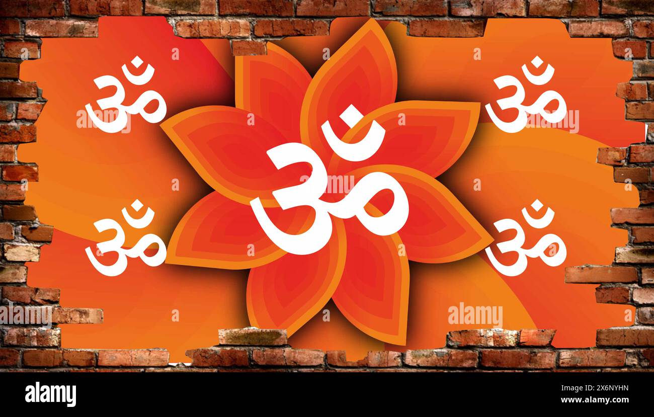 OM Illustrazione Vettoriale