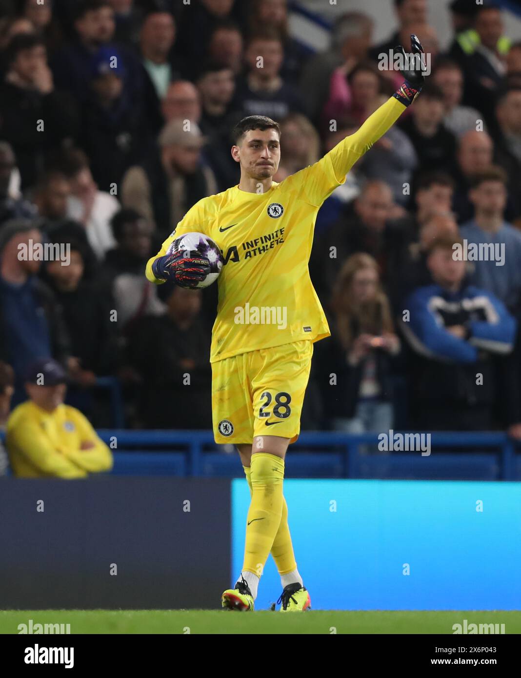 Djordje Petrovic di Chelsea. - Chelsea contro Tottenham Hotspur, Premier League, Stamford Bridge Stadium, Londra, Regno Unito - 2 maggio 2024. Solo per uso editoriale - si applicano restrizioni DataCo. Foto Stock