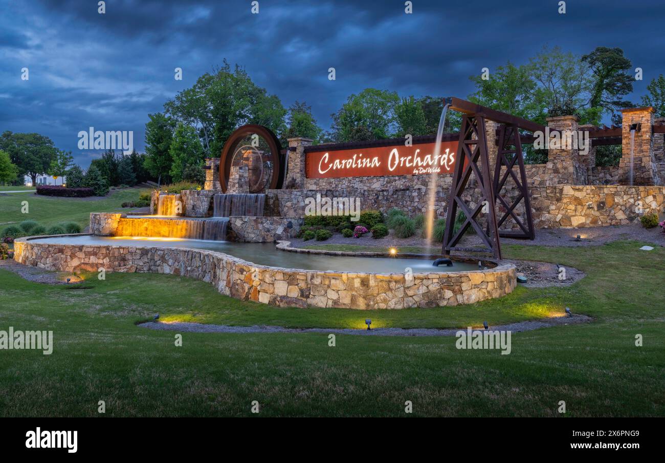 Unico nel suo genere: Carolina Orchards Foto Stock
