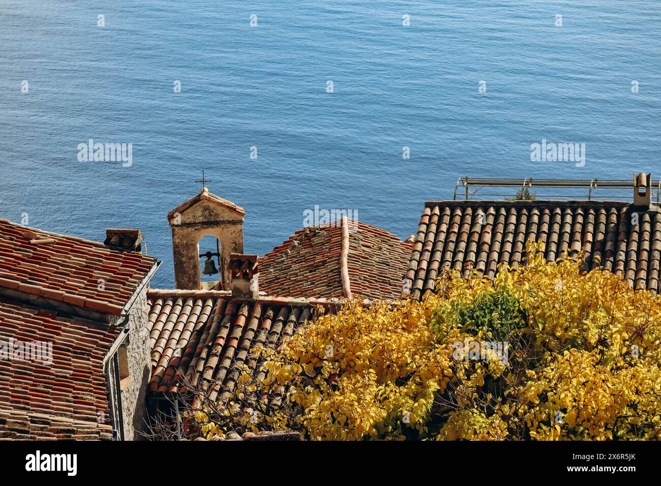 Il Jardin Botanique d'Eze, un giardino botanico in cima alla montagna situato a Eze, sulla Costa Azzurra Foto Stock