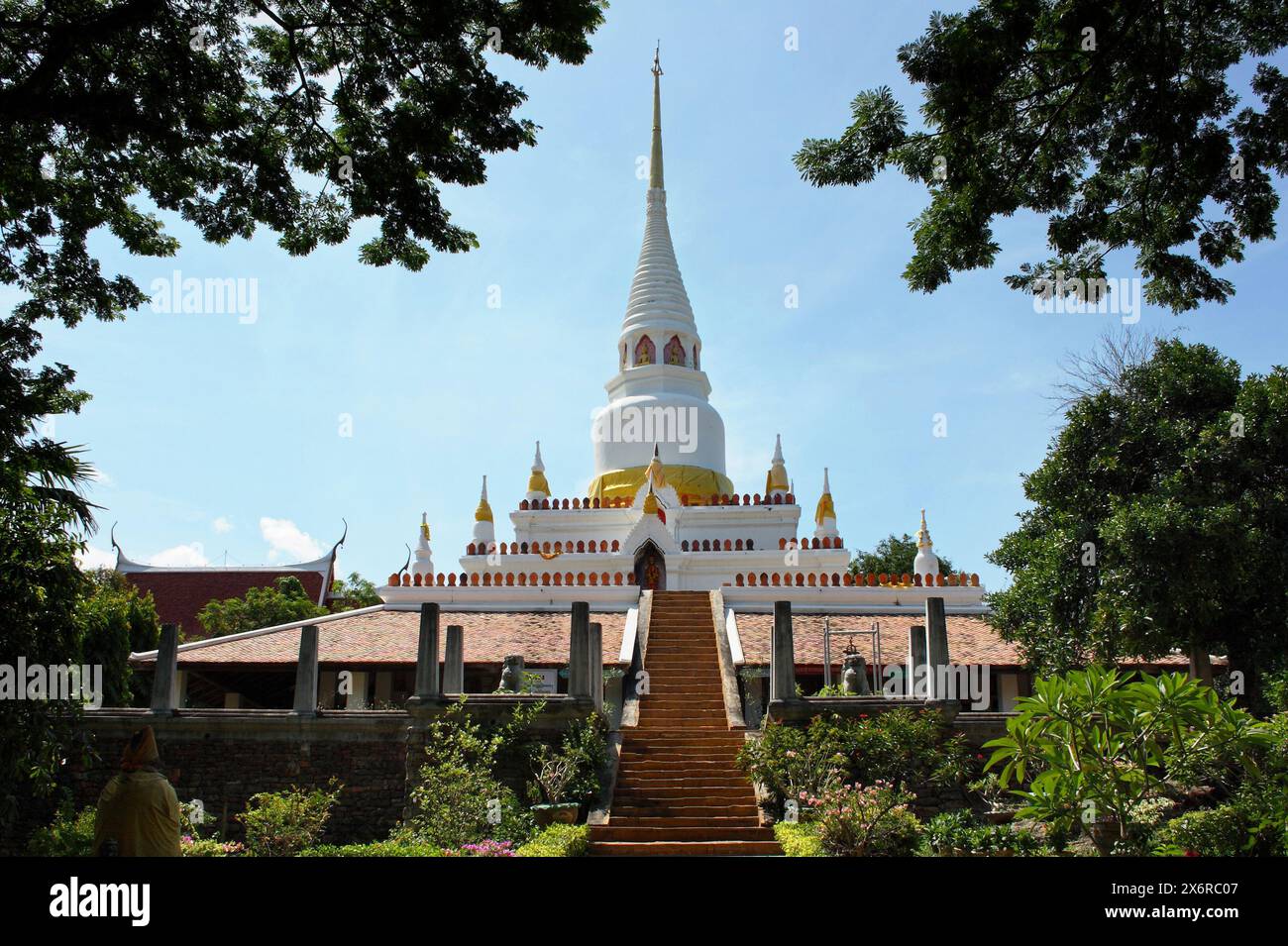 Wat Pha Kho a Sathing Phra (provincia di Songkhla). Foto Stock