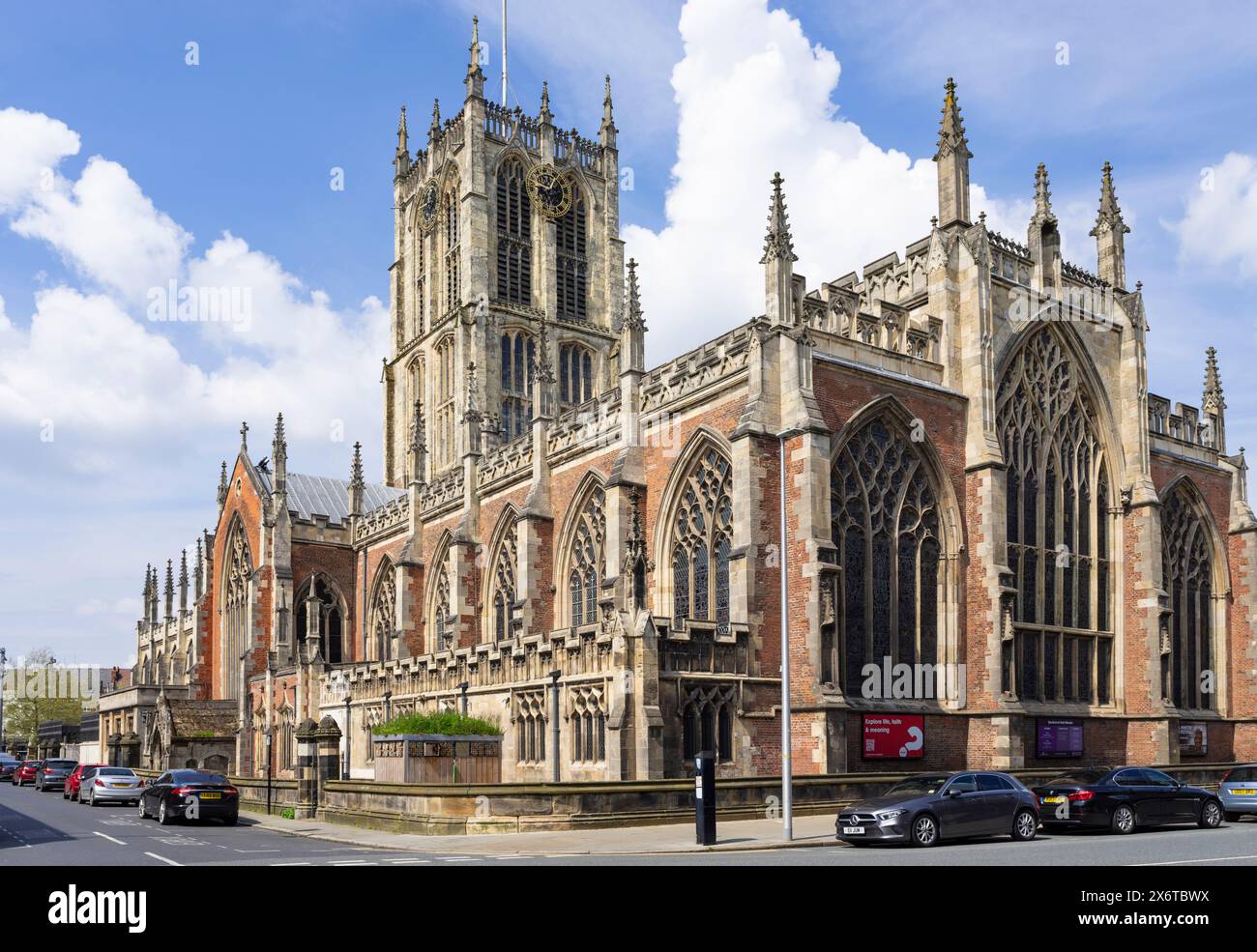 Hull UK Hull Minster Holy Trinity Church Hull City Kingston upon Hull Yorkshire Inghilterra Regno Unito Europa Foto Stock