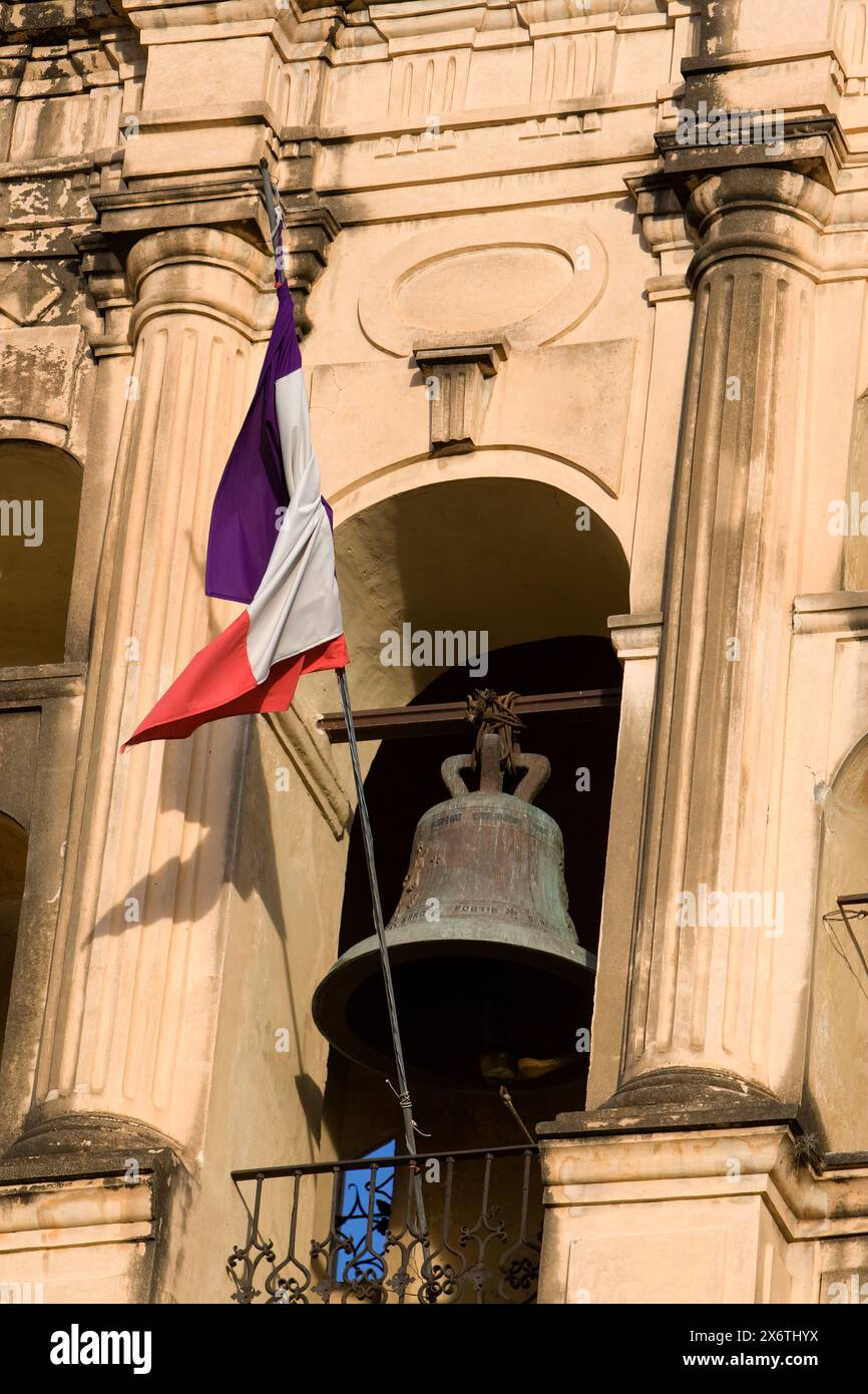 Oaxaca; Messico; Nord America. Campanile della Chiesa di Santo Domingo, costruito tra il 1570 e il 1608. Foto Stock