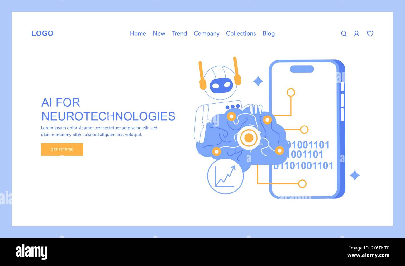 Concetto di neuroreabilitazione illustrazione di un vettore elevante che raffigura il percorso del paziente verso il recupero attraverso la terapia neurologica avanzata e supporta l'illustrazione vettoriale Illustrazione Vettoriale