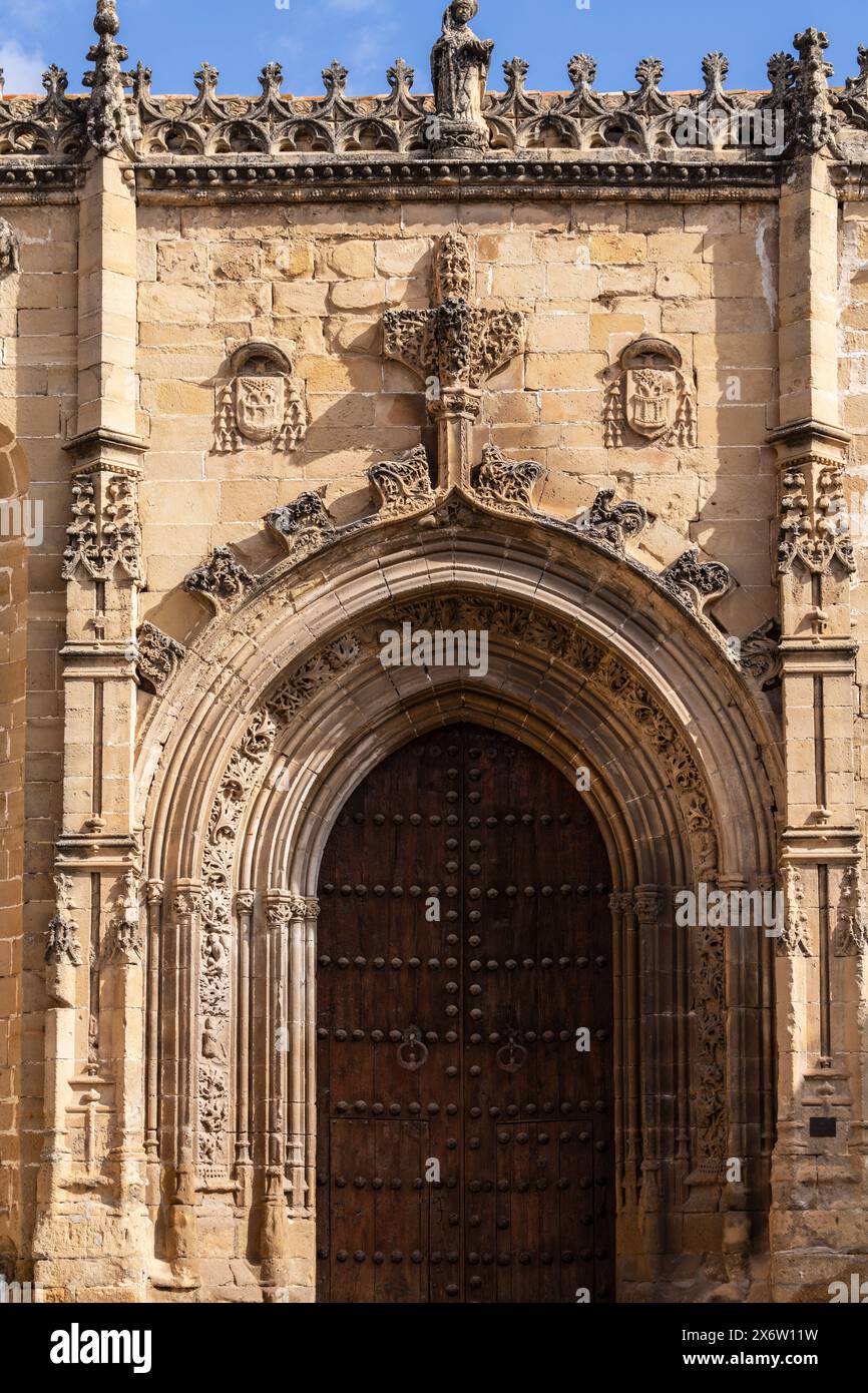chiesa di San Nicolás de Bari, gotico andaluso, Úbeda, provincia di Jaén, Andalusia, Spagna. Foto Stock