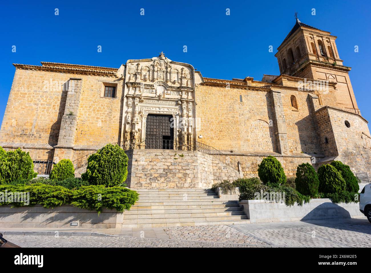 chiesa di Santa Maria, Alcaudete, provincia di Jaén, Andalusia, Spagna. Foto Stock
