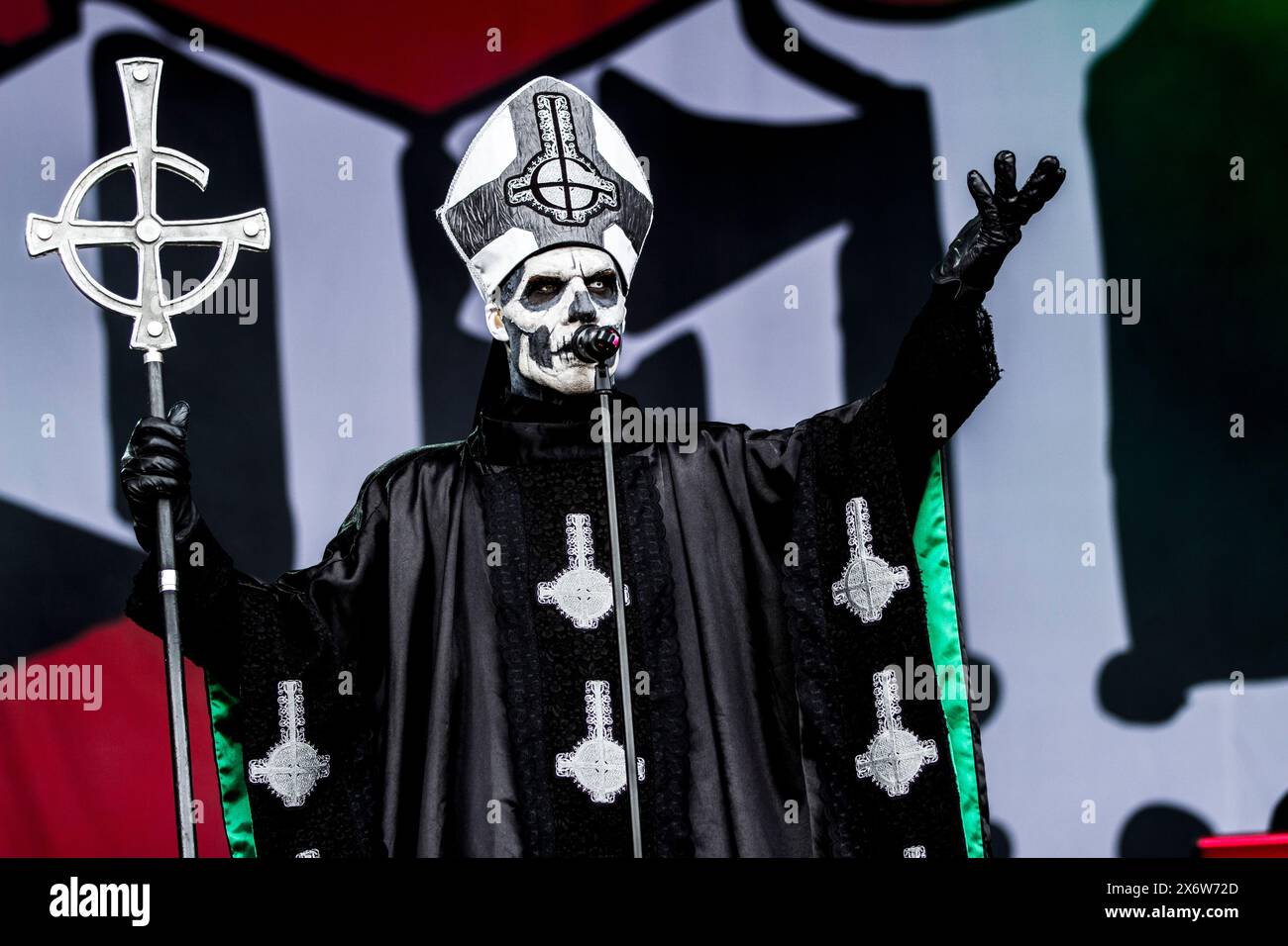 GHOST SONISPHERE Festival, Amneville, FRANCIA , 09/06/2013 Florent 'MrCrash' B.. Foto Stock