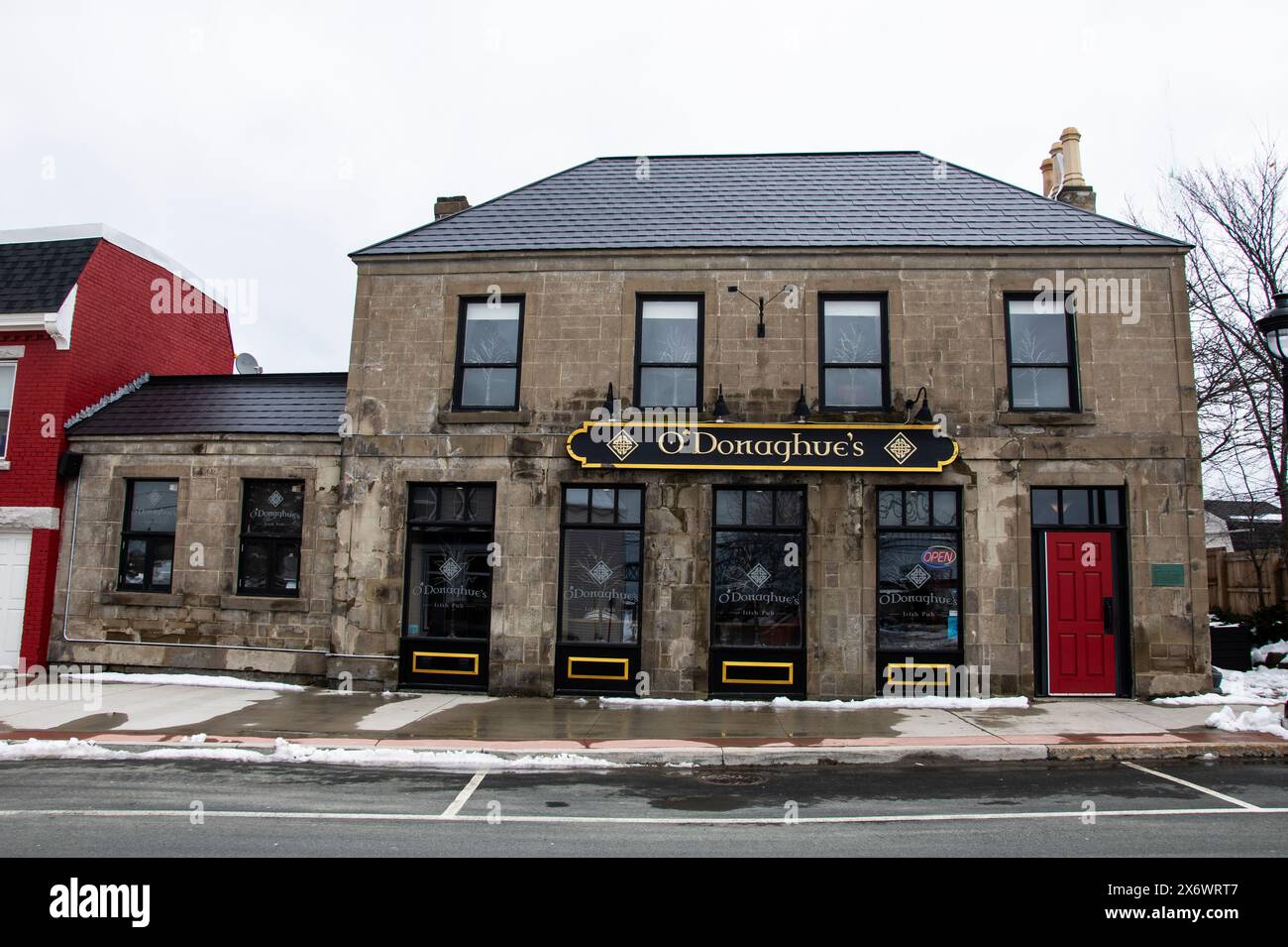 O'Donaghue's Pub a Miramichi, New Brunswick, Canada Foto Stock