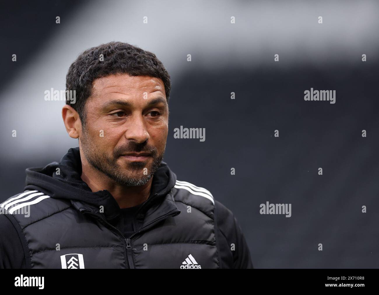 Londra, Regno Unito. 16 maggio 2024. Hayden Mullins allenatore del Fulham durante la partita di Premier League Cup al Craven Cottage, Londra. Il credito per immagini dovrebbe essere: David Klein/Sportimage Credit: Sportimage Ltd/Alamy Live News Foto Stock