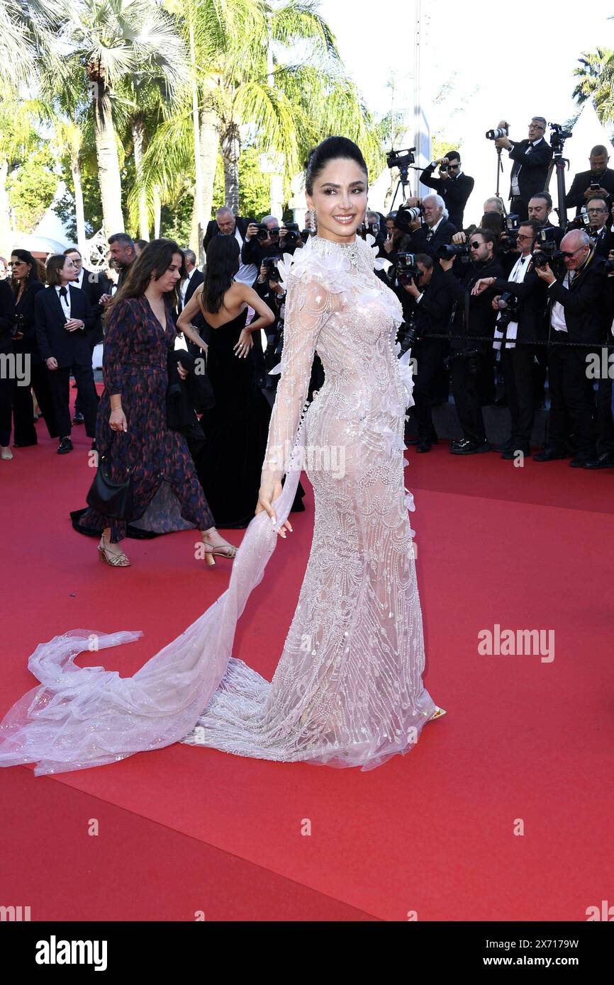 Patricia Contreras bei der Megalopolis Film Premiere AM 16.05.2024 al Cannes Festival 2024 -Megalopolis Filmpremiere *** Patricia Contreras al Megalopolis Film Premiere il 16 05 2024 al Cannes Cannes Festival 2024 Megalopolis Film Premiere Foto Stock