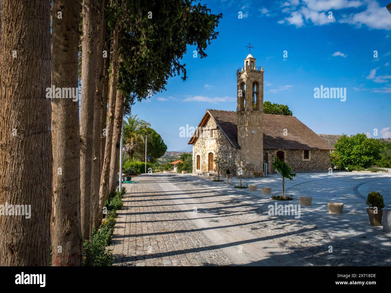 Chiesa della Vergine Maria Eleousa, Korakou, Cipro. Foto Stock