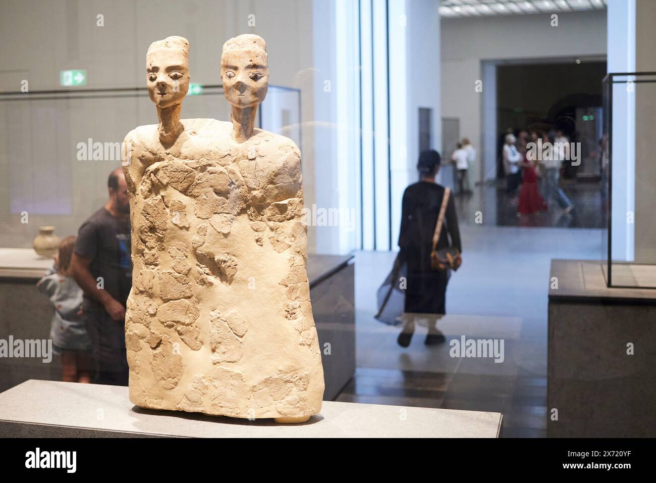 Abu Dhabi, Emirati Arabi Uniti - 2 maggio 2024: Museo del Louvre Abu Dhabi Foto Stock