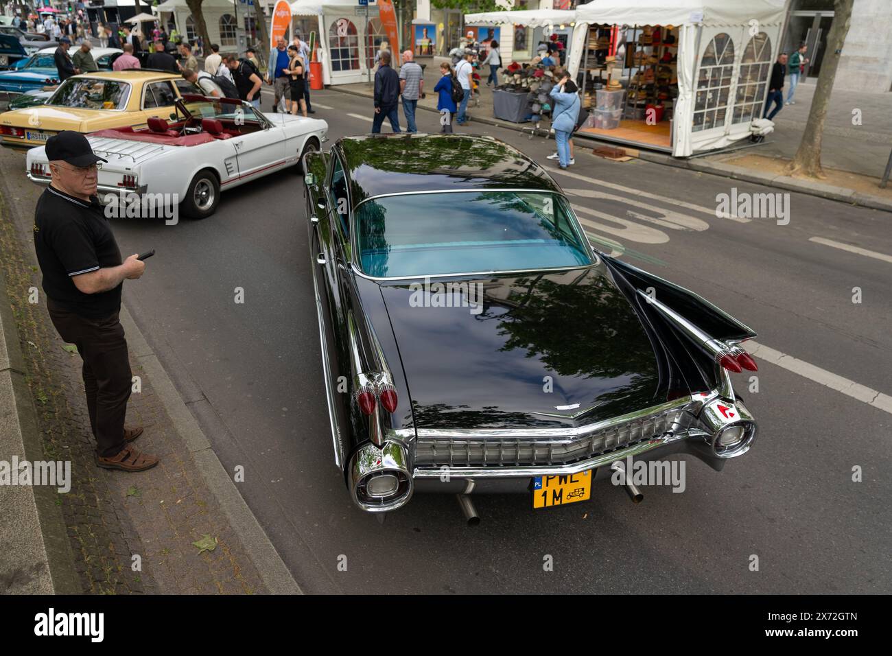 BERLINO - 4 MAGGIO 2024: La Cadillac Sedan de Ville, 1959. Classic Days Berlin 2024. Foto Stock