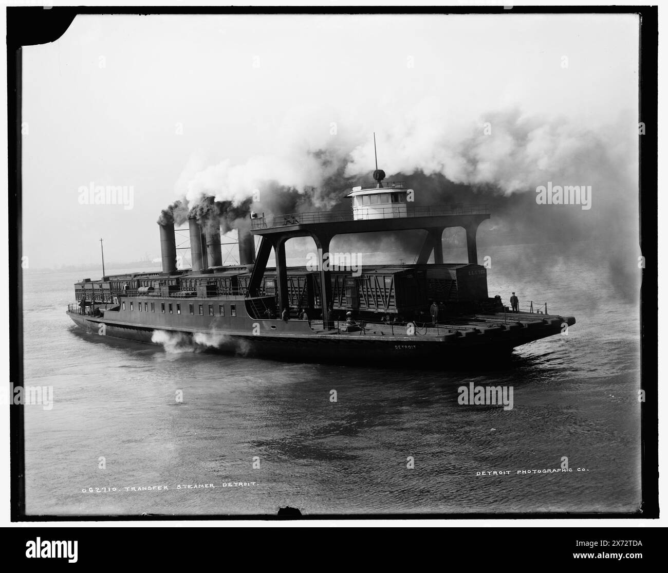 Transfer Steamer Detroit, Detroit Publishing Co. N. 062710., Gift; State Historical Society of Colorado; 1949, Detroit (traghetto) , Ferries. Foto Stock