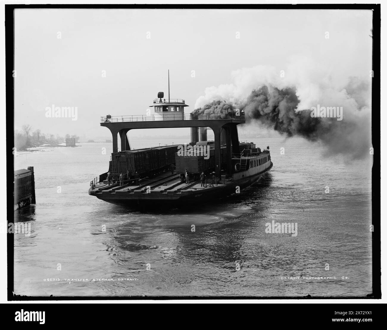 Transfer Steamer Detroit, Detroit Publishing Co. N. 062713., Gift; State Historical Society of Colorado; 1949, Detroit (traghetto) , Ferries. Foto Stock