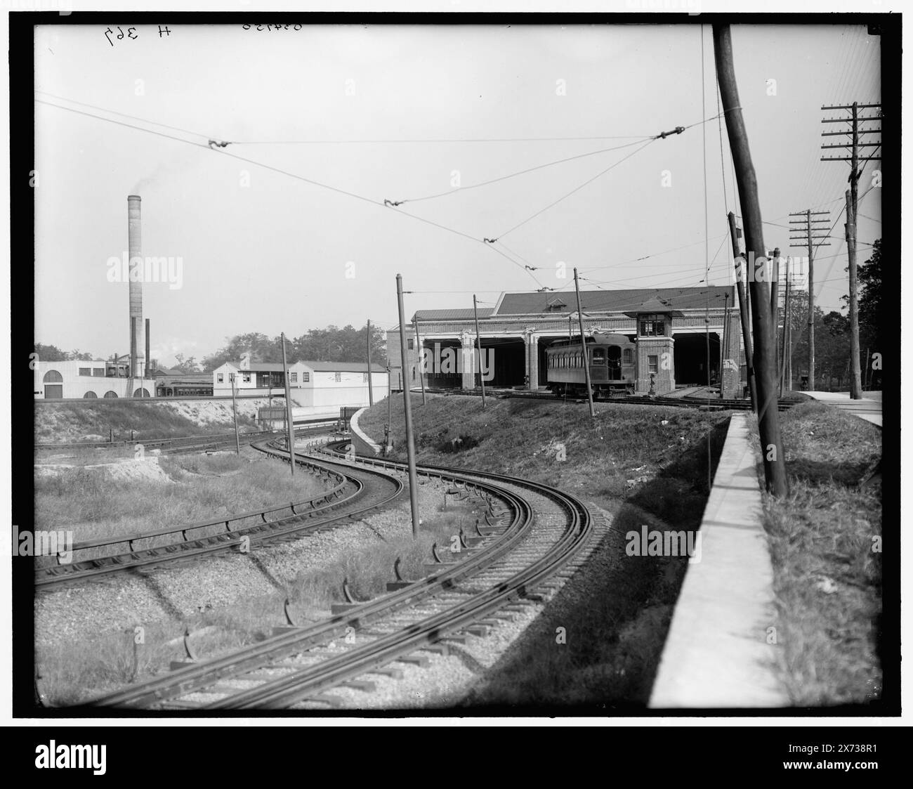 Terminal ferroviario sopraelevato, Philadelphia, Pa., titolo da giacca., 'H 367' su negativo., Detroit Publishing Co. N. 034750., Gift; State Historical Society of Colorado; 1949, ferrovia sopraelevata. , Stazioni ferroviarie. , Stati Uniti, Pennsylvania, Filadelfia. Foto Stock