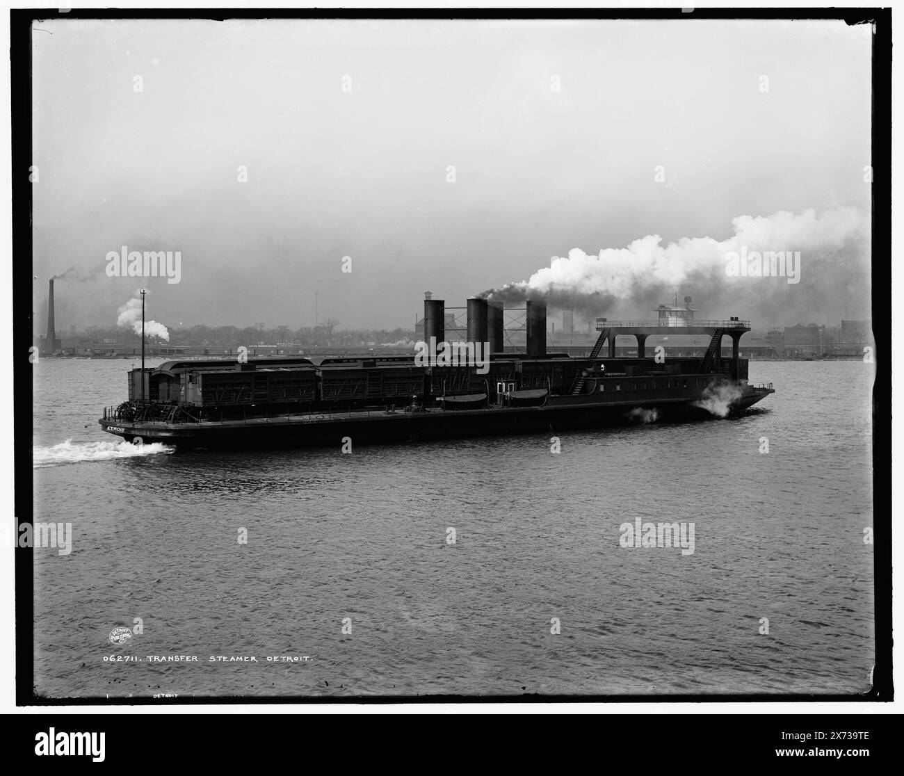 Transfer Steamer Detroit, Detroit Publishing Co. N. 062711., Gift; State Historical Society of Colorado; 1949, Detroit (traghetto) , Ferries. Foto Stock