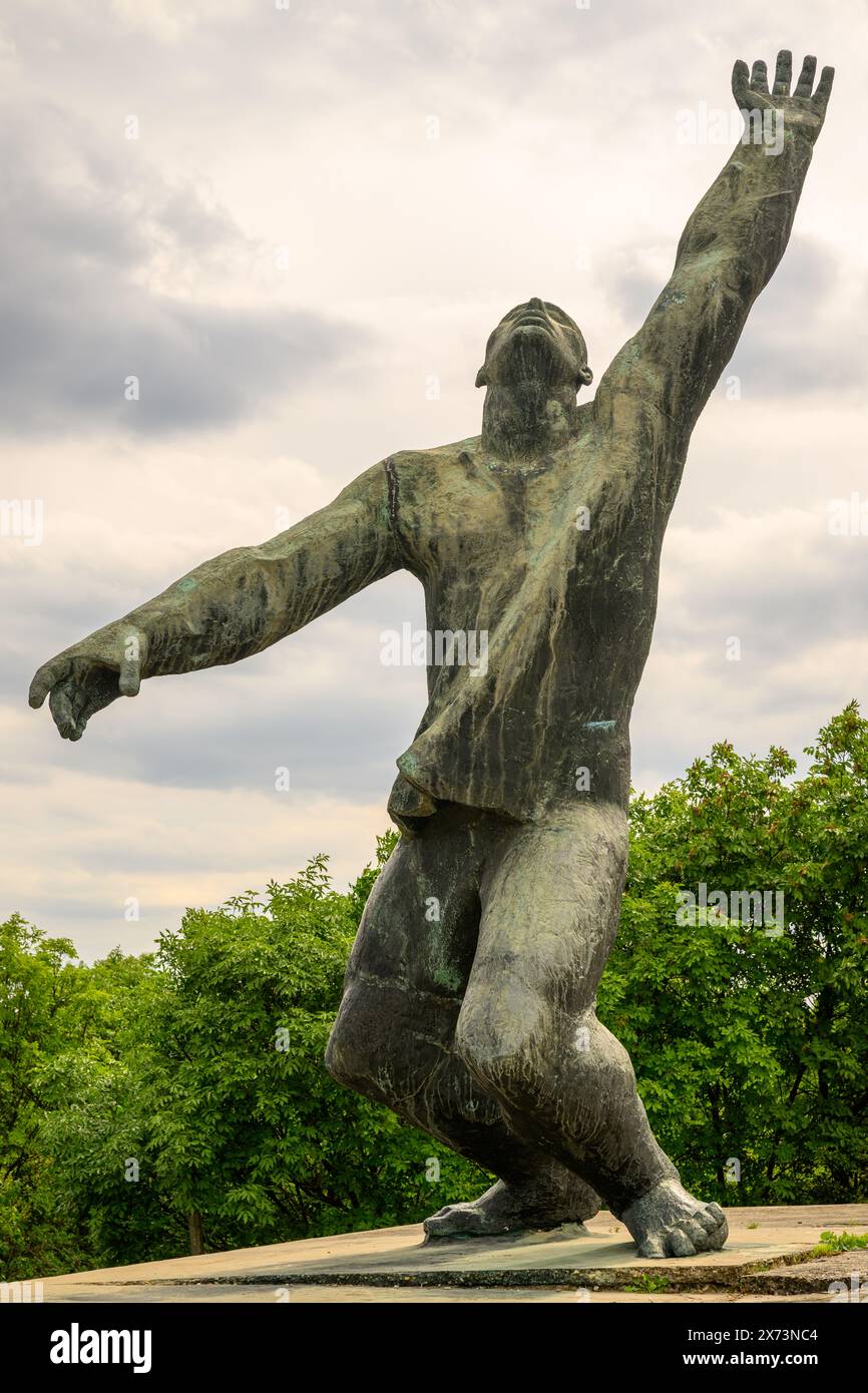 Monumento ai Martiri della controrivoluzione al Parco Memento, Budapest, Ungheria Foto Stock