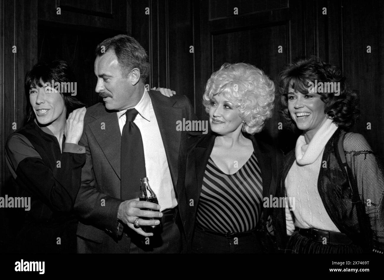 **File Photo** Dabney Coleman è morto. Lily Tomlin, Dabney Coleman, Dolly Parton e Jane fonda 1980 crediti: Ralph Dominguez/MediaPunch Foto Stock