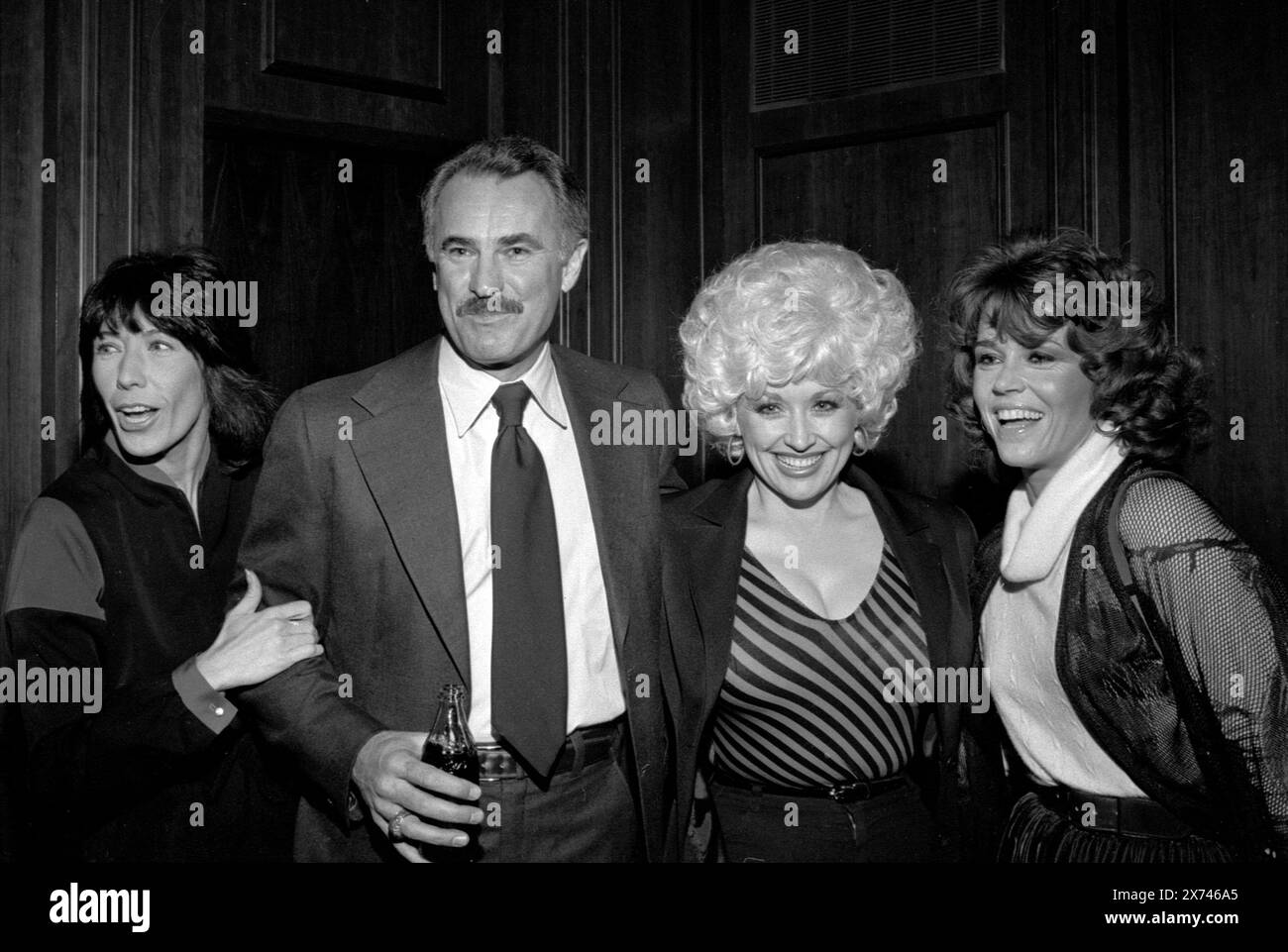**File Photo** Dabney Coleman è morto. Lily Tomlin, Dabney Coleman, Dolly Parton e Jane fonda 1980 crediti: Ralph Dominguez/MediaPunch Foto Stock