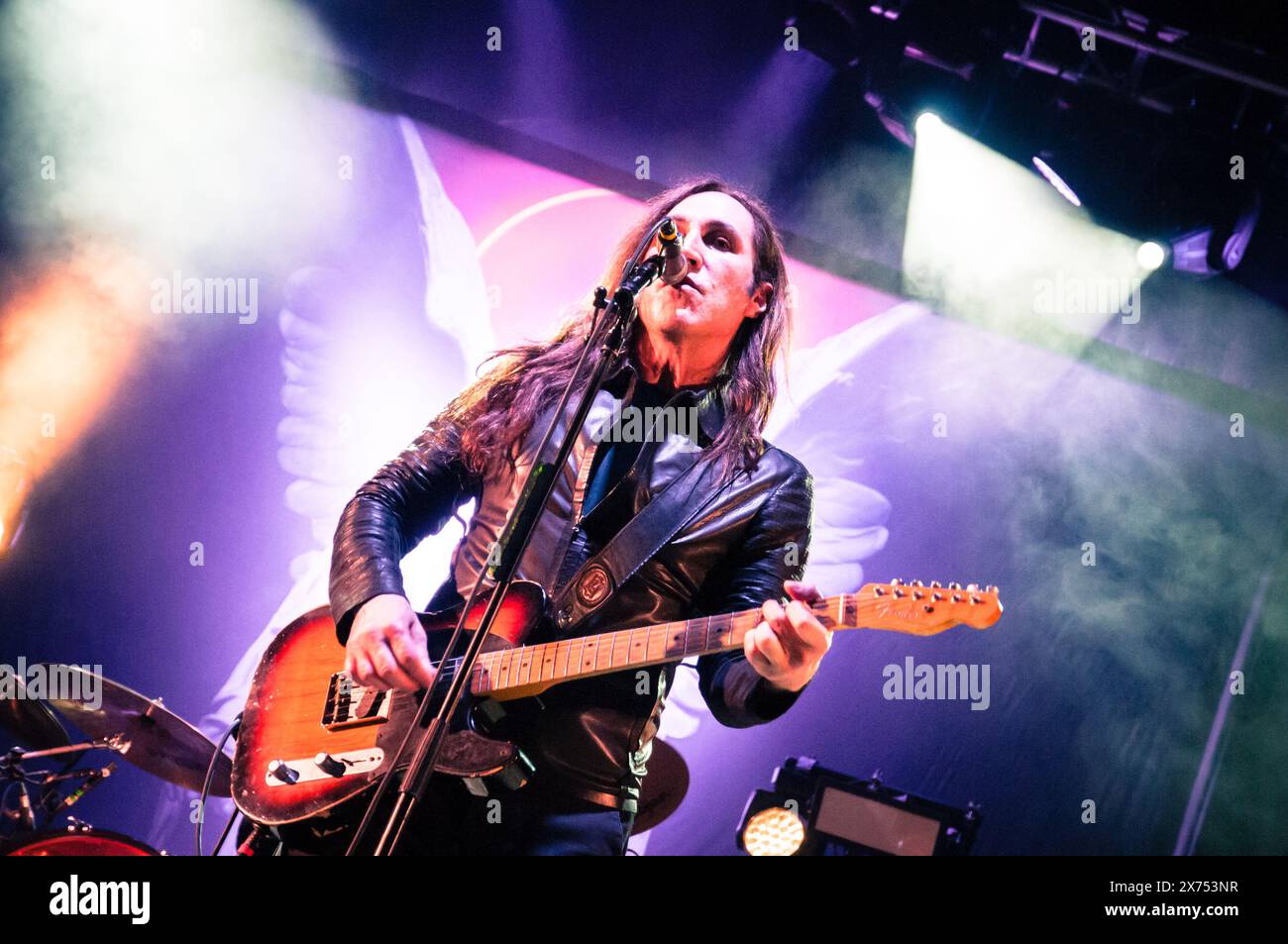 Torino, Italia. 2017. La band italiana Afterhours si è esibita dal vivo sul palco dell'HMA di Torino. Credito: Andrea Pinna Foto Stock