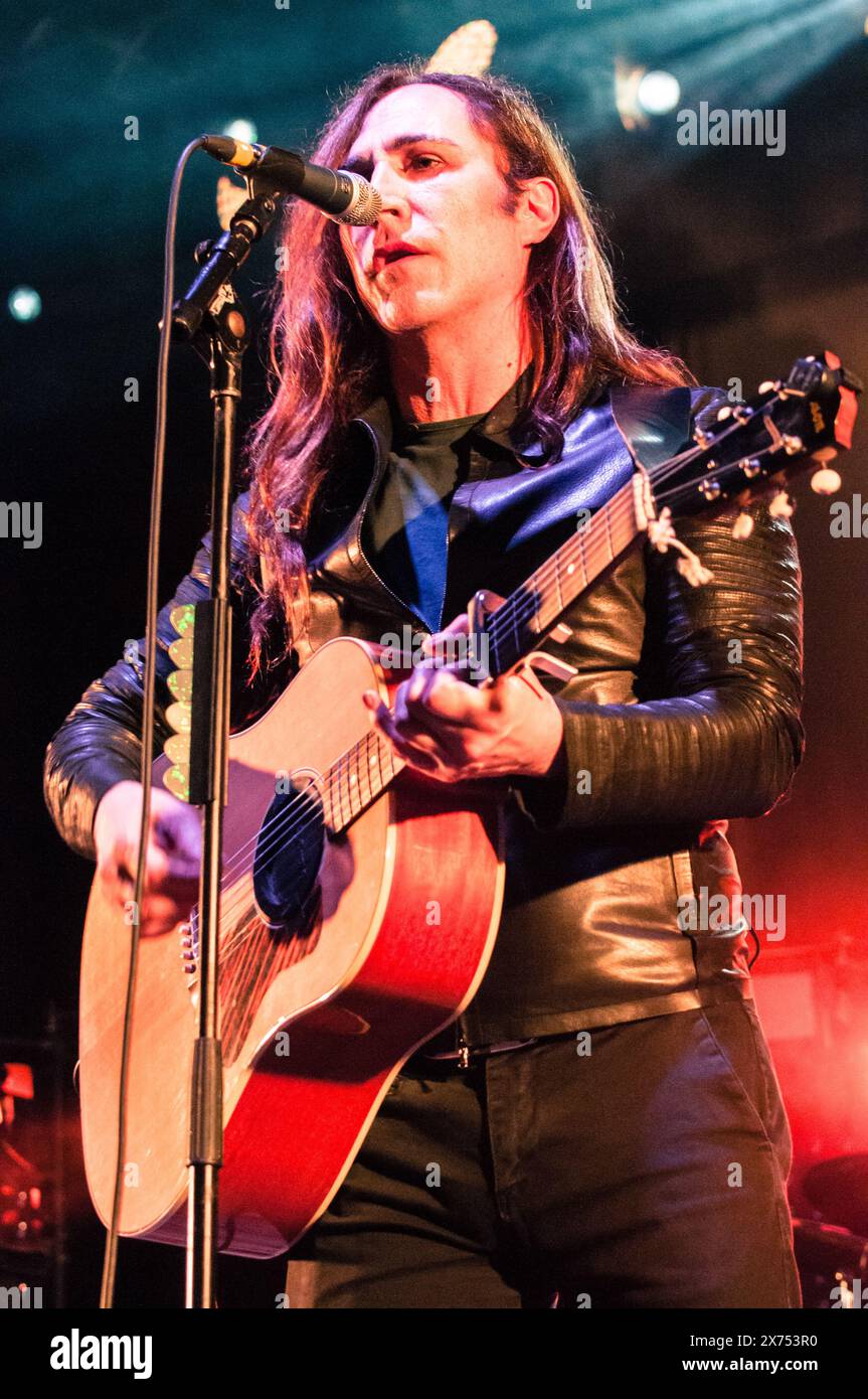 Torino, Italia. 2017. La band italiana Afterhours si è esibita dal vivo sul palco dell'HMA di Torino. Credito: Andrea Pinna Foto Stock