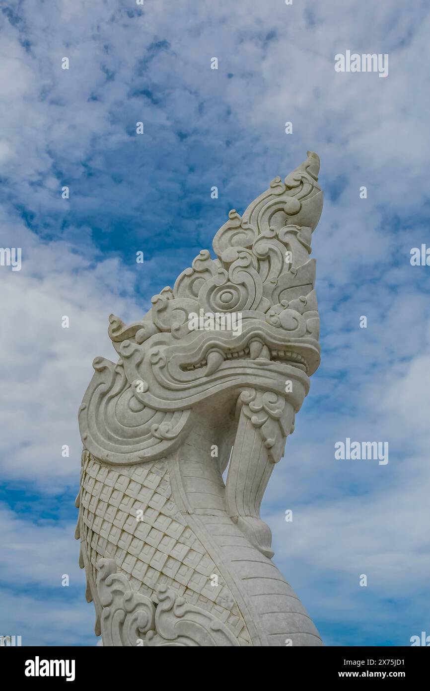 La principale attrazione religiosa turistica del grande Buddha nella provincia di Phuket, Thailandia Foto Stock