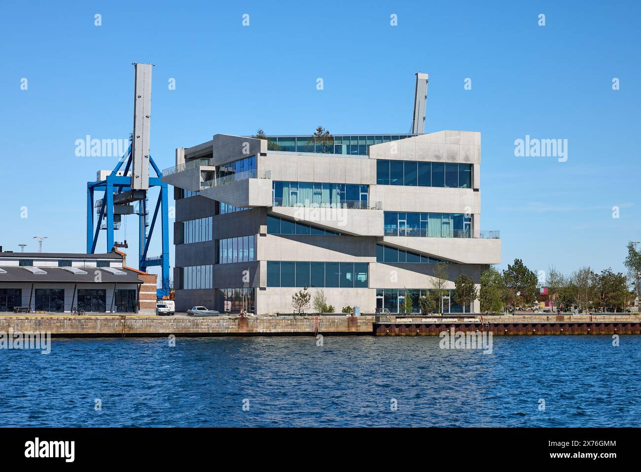 BIG – Bjarke Ingels Group HQ, 2023; Nordhavn, Copenaghen, Danimarca Foto Stock