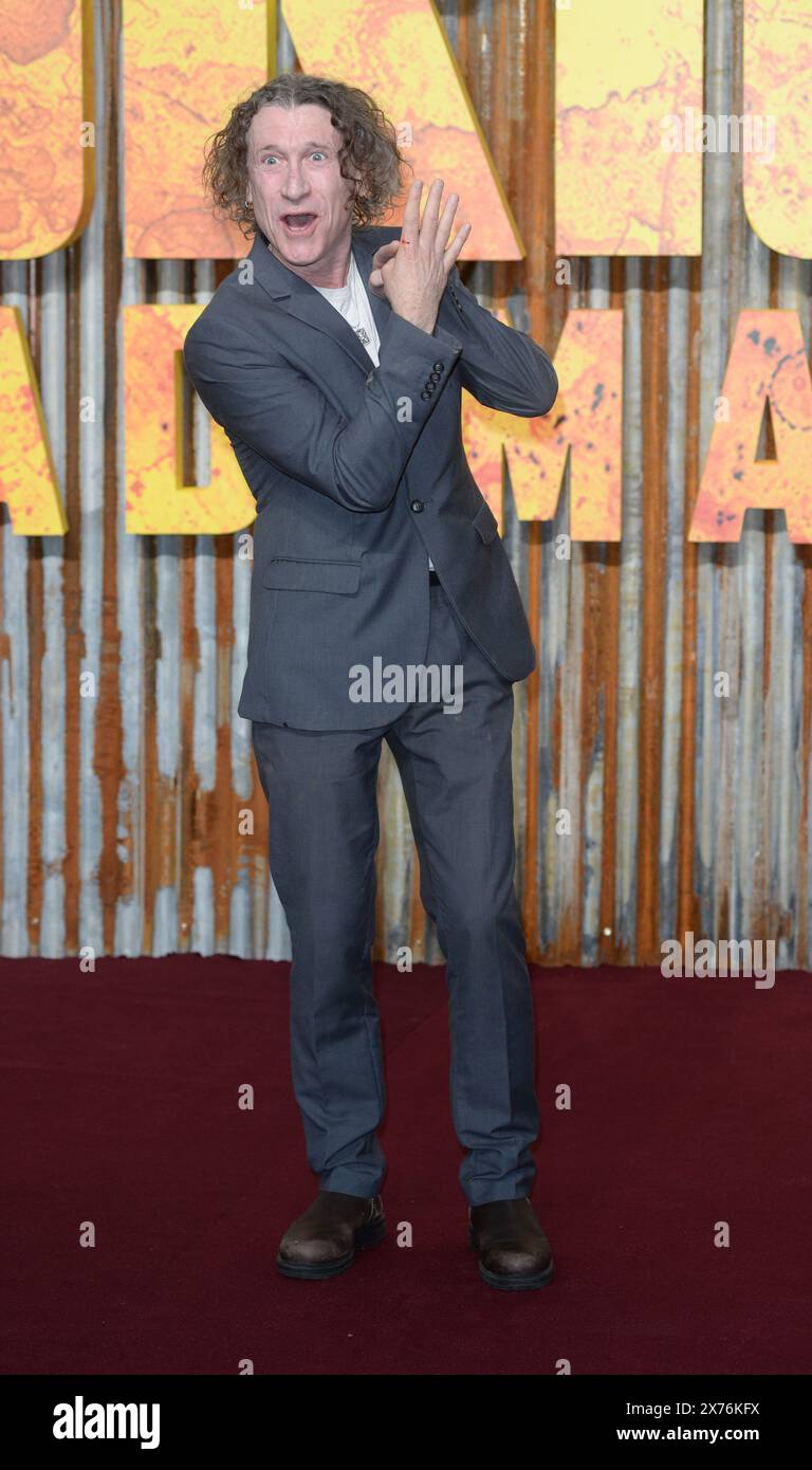 La foto deve essere accreditata ©Alpha Press 078237 17/05/2024 David Collins Furiosa A Mad Max Saga Premiere a Londra Foto Stock