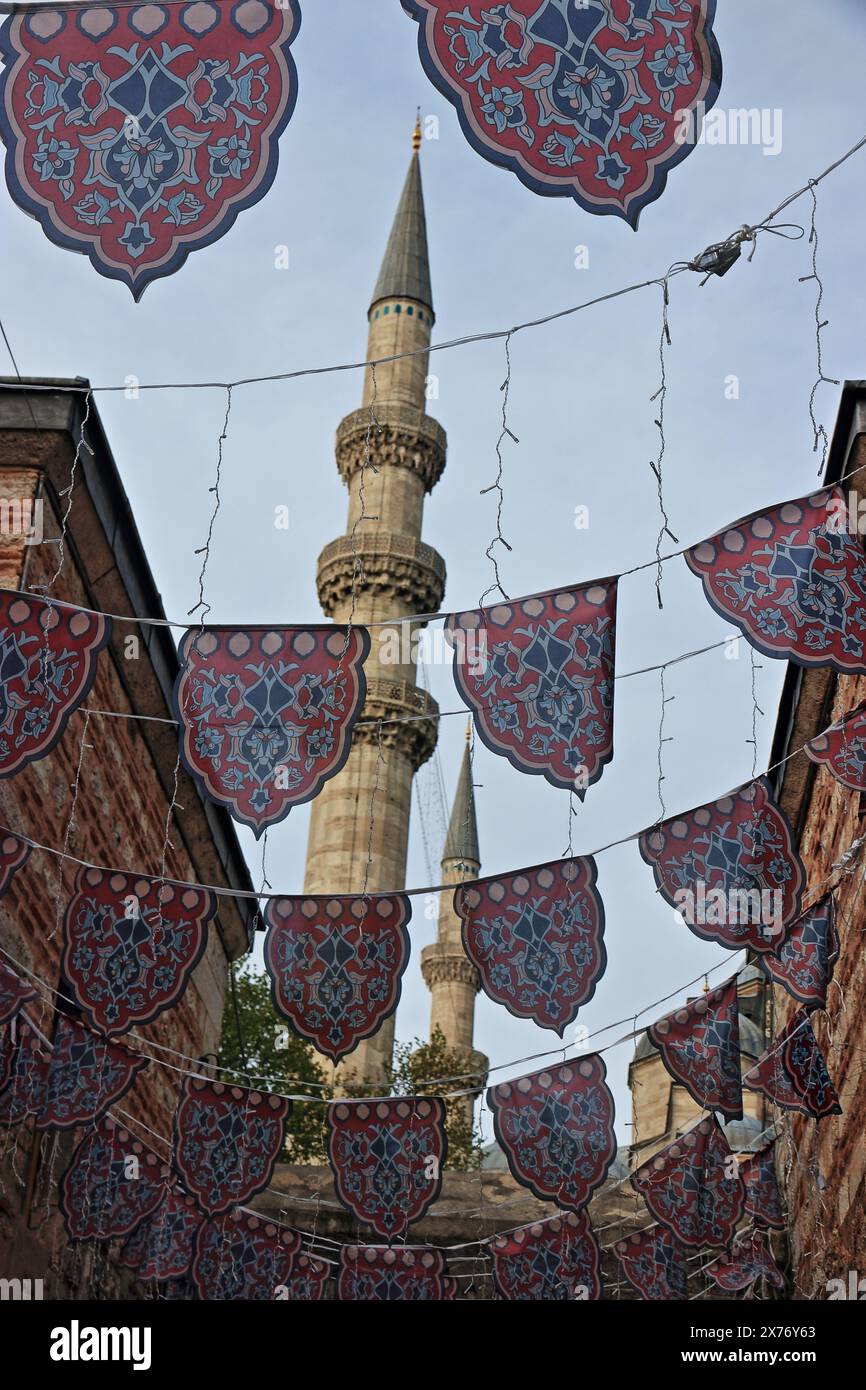 Moschea di Süleymaniye a Istanbul, Turchia Foto Stock