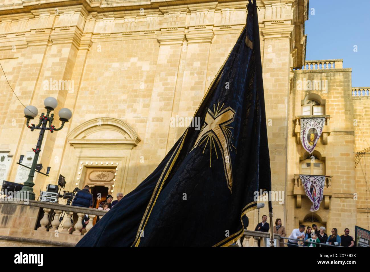 COSPICUA, MALTA - 29 marzo 2024 - processione del venerdì Santo a cospicua, Malta Foto Stock