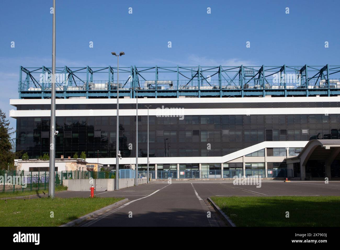 Stadio municipale di Henryk Reyman, Estadio Henryk Reyman - Stadion Miejski W Krakowie - Stadio di calcio di Wisła Cracovia Foto Stock