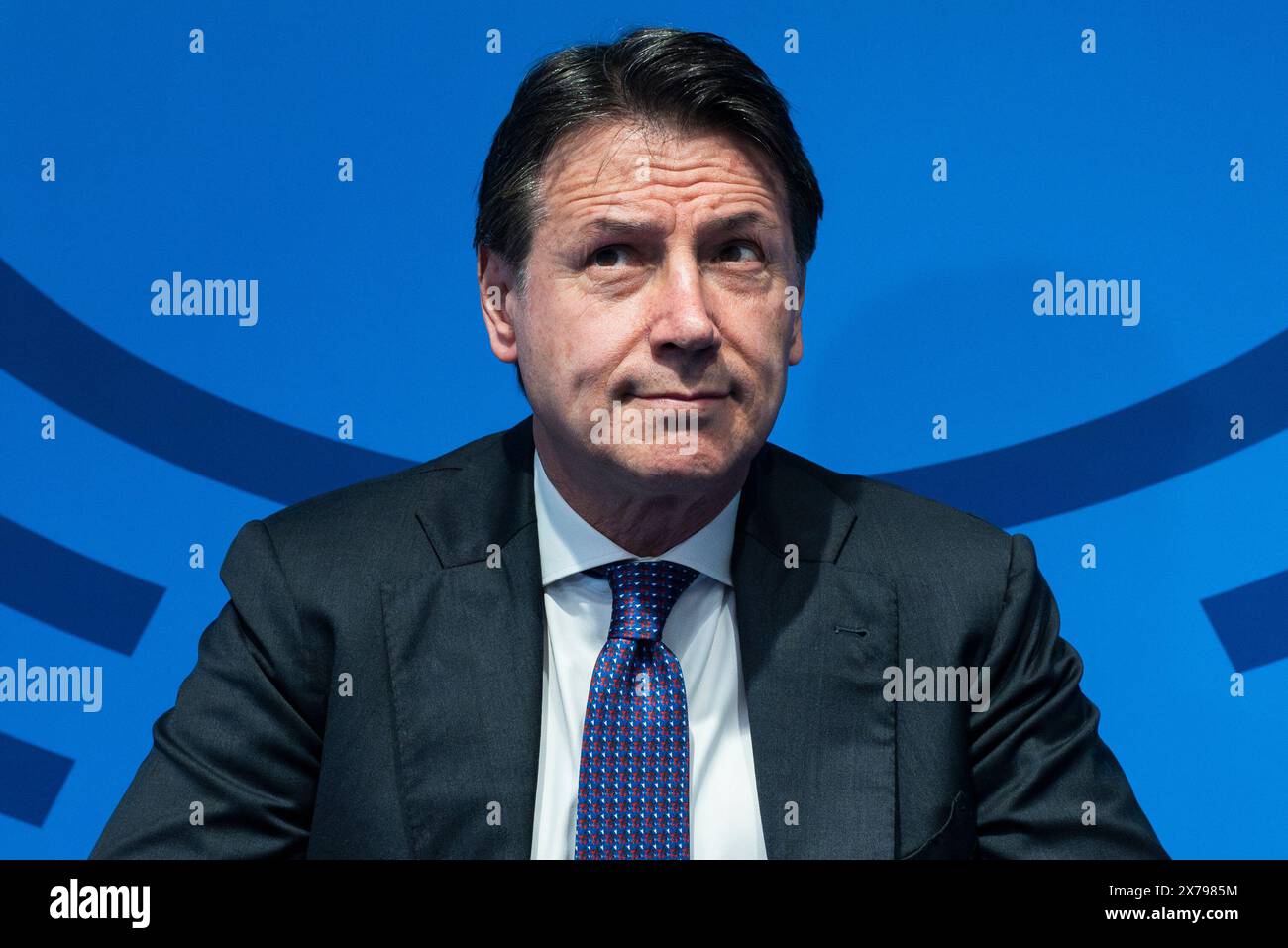 Roma, Italia. Nella foto Giuseppe Conte (movimento a 5 stelle). SOLO PER USO EDITORIALE! NON PER USO COMMERCIALE! Foto Stock