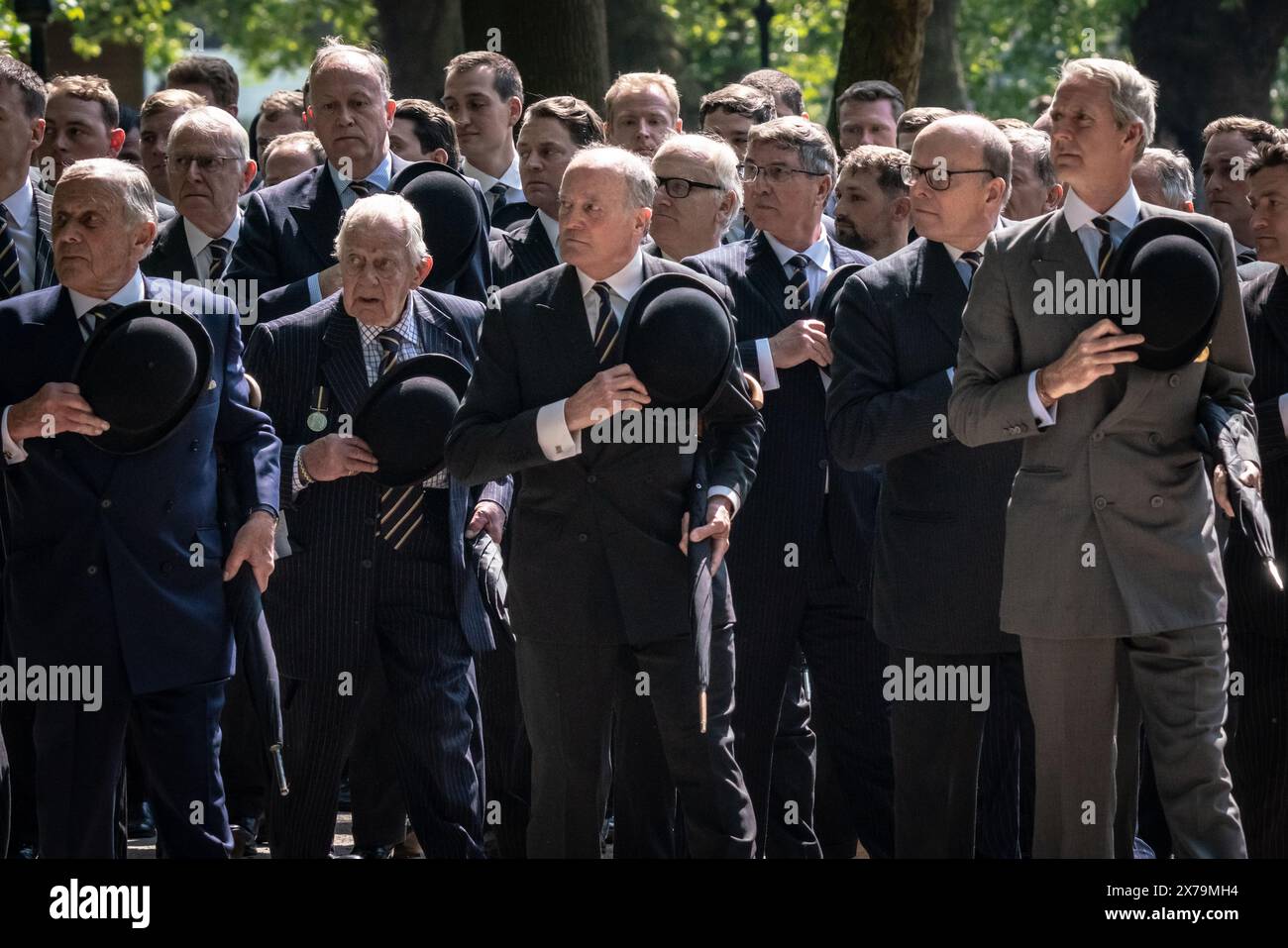 Cavalleria domenica. Centenary Parade e servizio della Combined Cavalry Old Comrades Association presso il Cavalry Memorial di Hyde Park. Foto Stock
